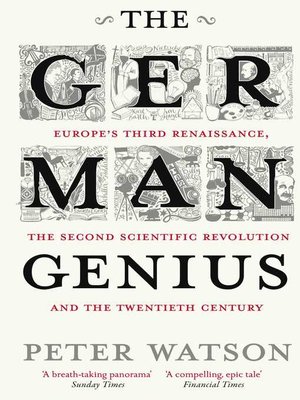 cover image of The German Genius